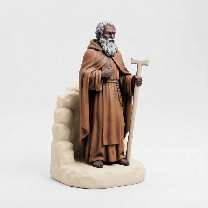 Abba Moisés pintada: sugestão de pintura